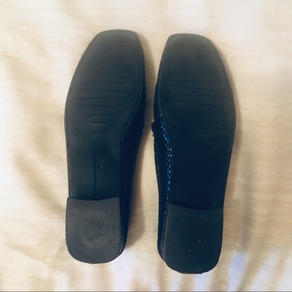 Stuart Weitzman Reptile Jeweled Loafers - Picture 4 of 6